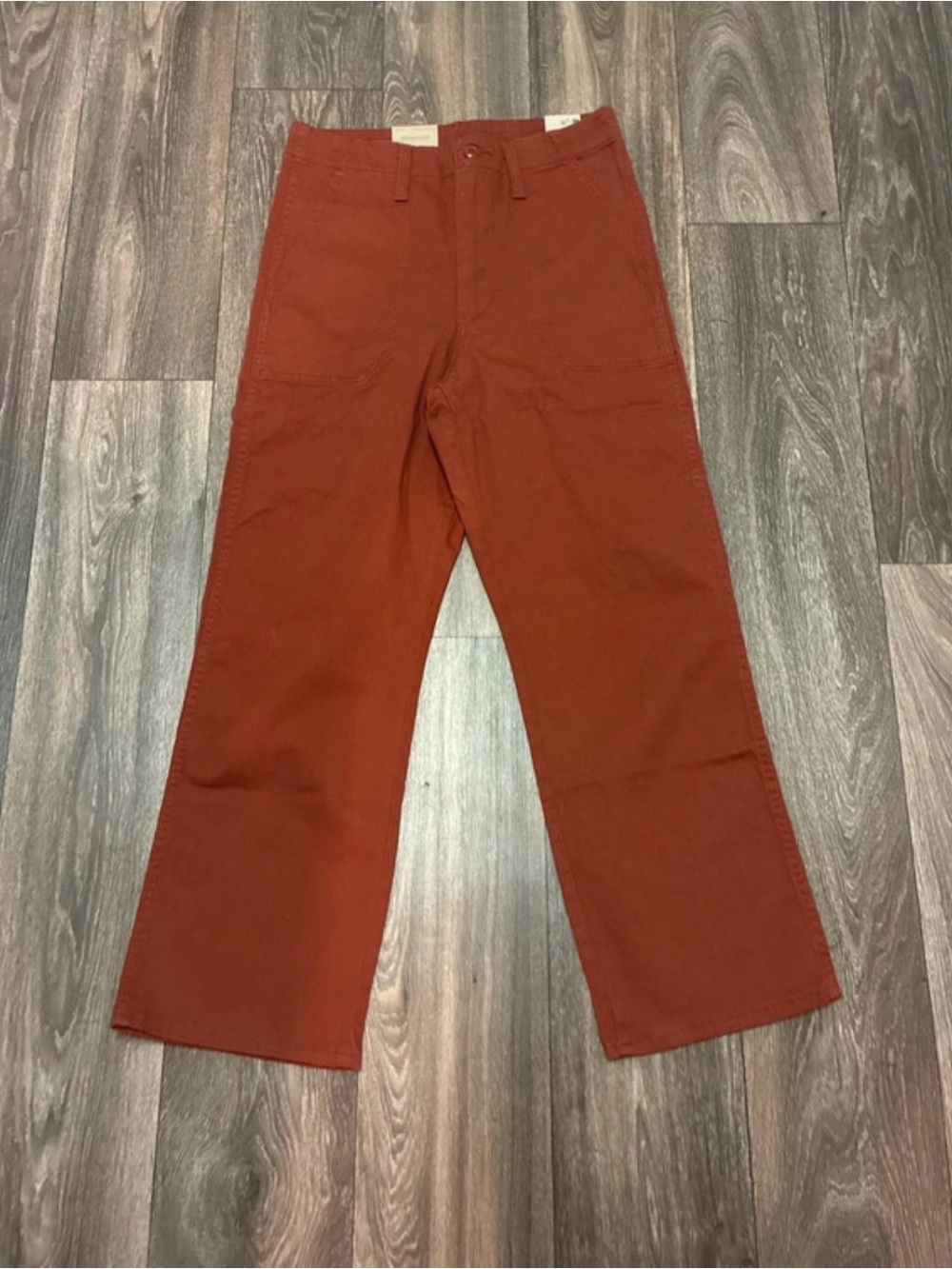 Levi's Rust Orange Straight Leg Chinos- Fall Color